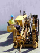 A typical mid range HDD driling rig . Picture courtesy of Vermeer Manufacturing